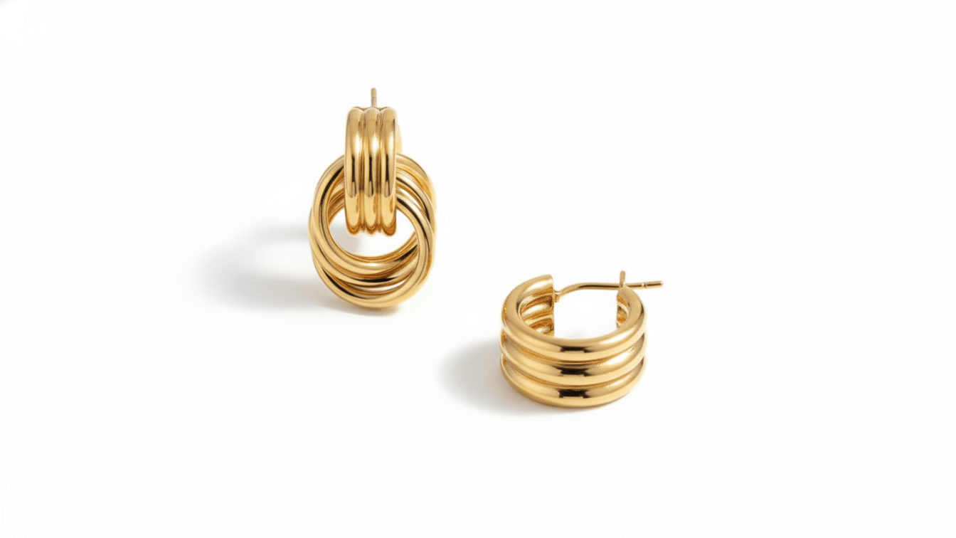 Three-Layer Earring