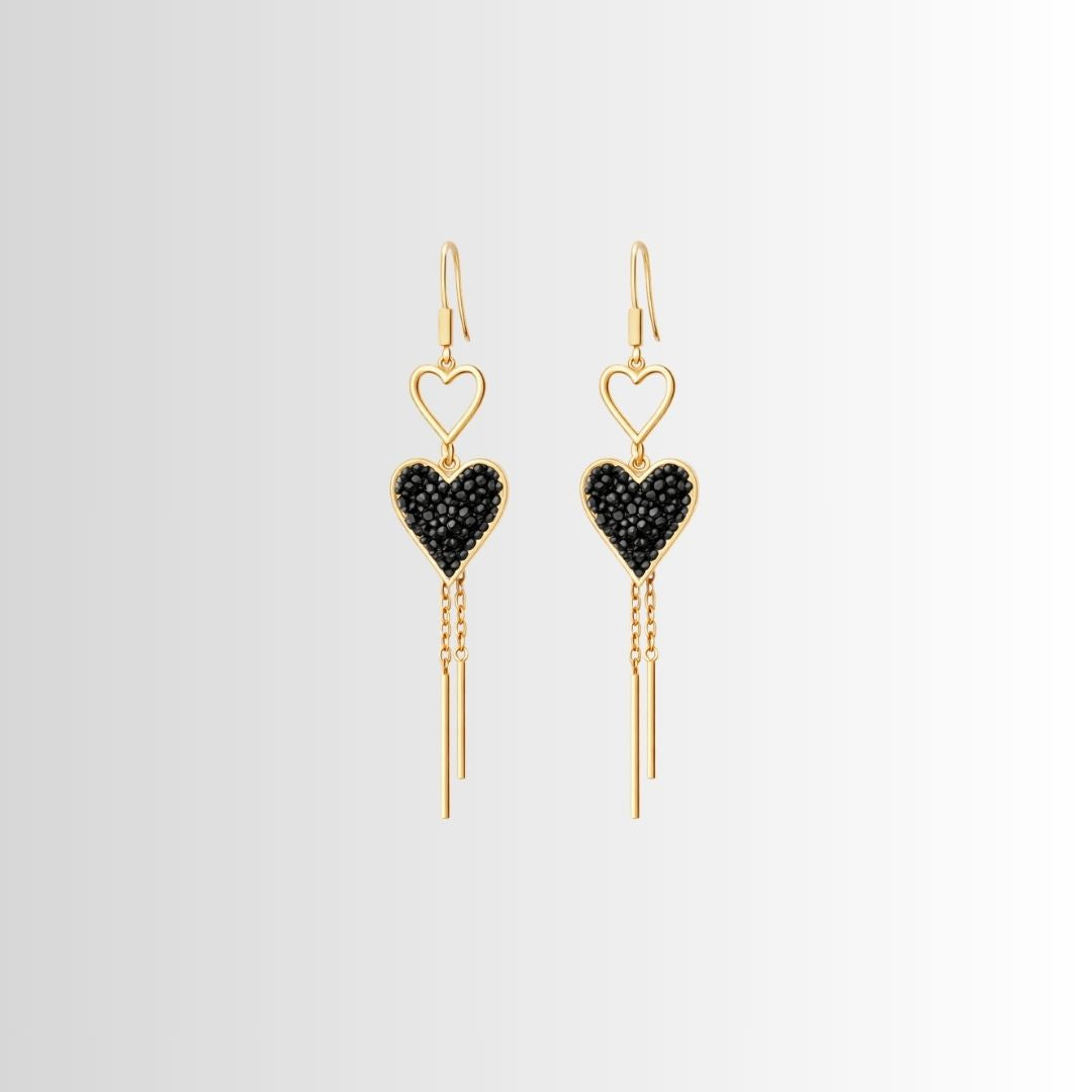 Black romance Earrings
