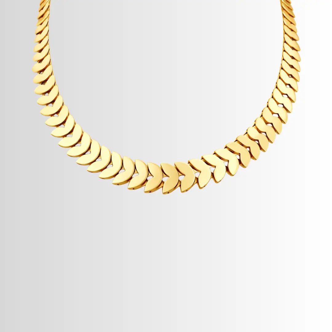 Golden Petals Necklace