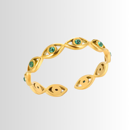 Emerald Eye Ring