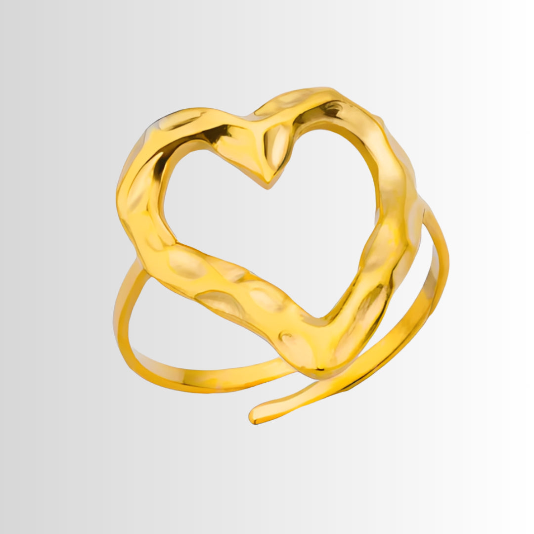 Organic Heart Ring