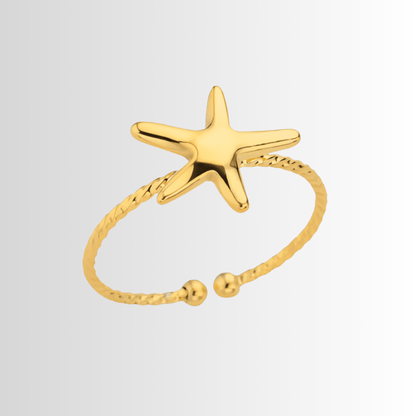 Golden Star Ring