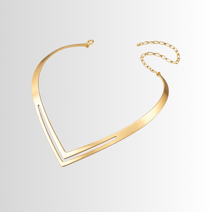 Double V Necklace