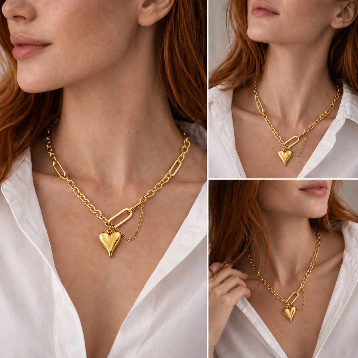 Heart Lock Necklace