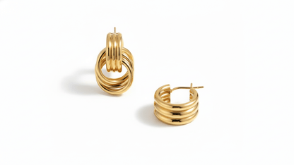 Three-Layer Earring