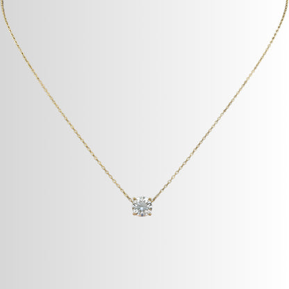 Zircon Pendant Necklace
