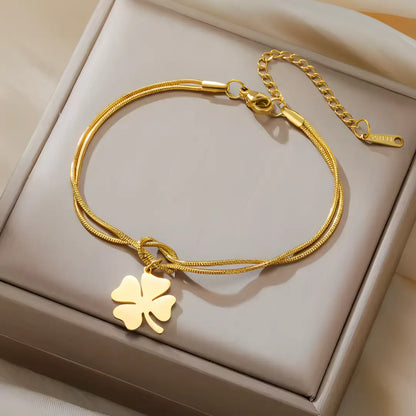 bracelet four-leaf