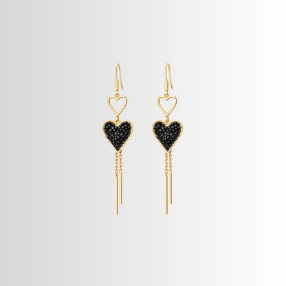 Black romance Earrings