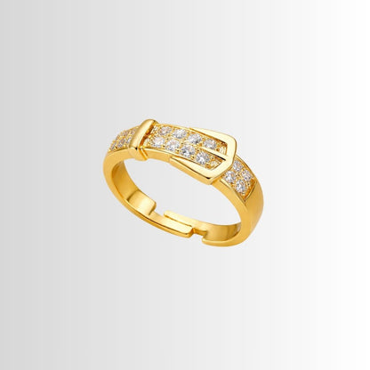 Golden Sparkle Ring