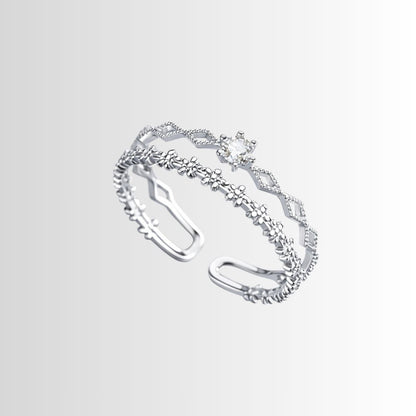 Floral Bow Ring