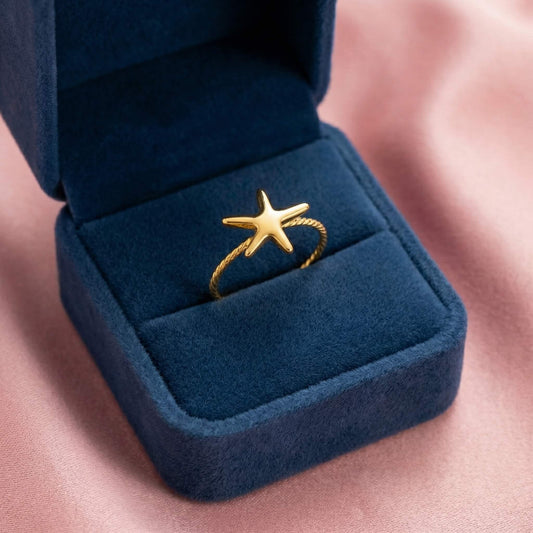 Golden Star Ring