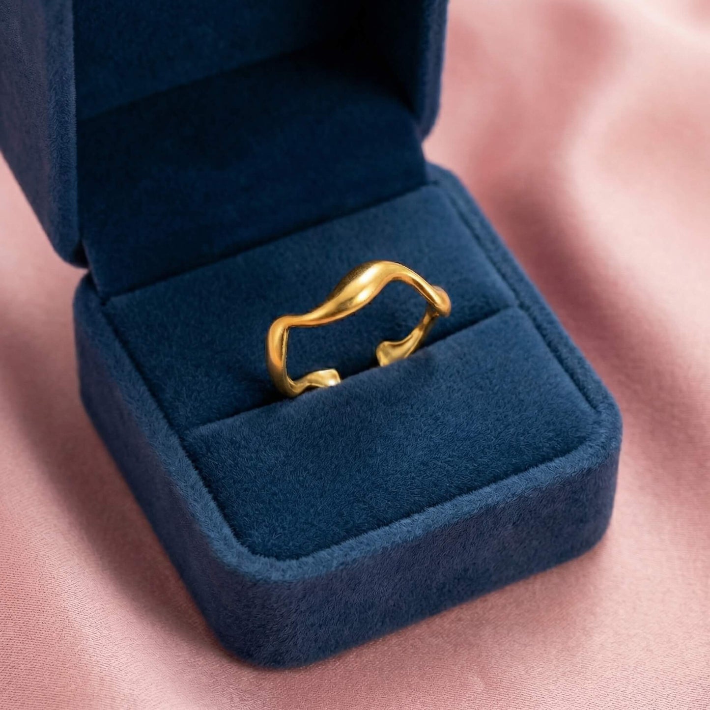 Golden Drift Ring