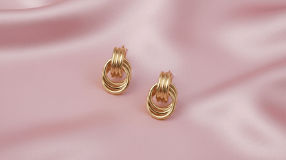Three-Layer Earring