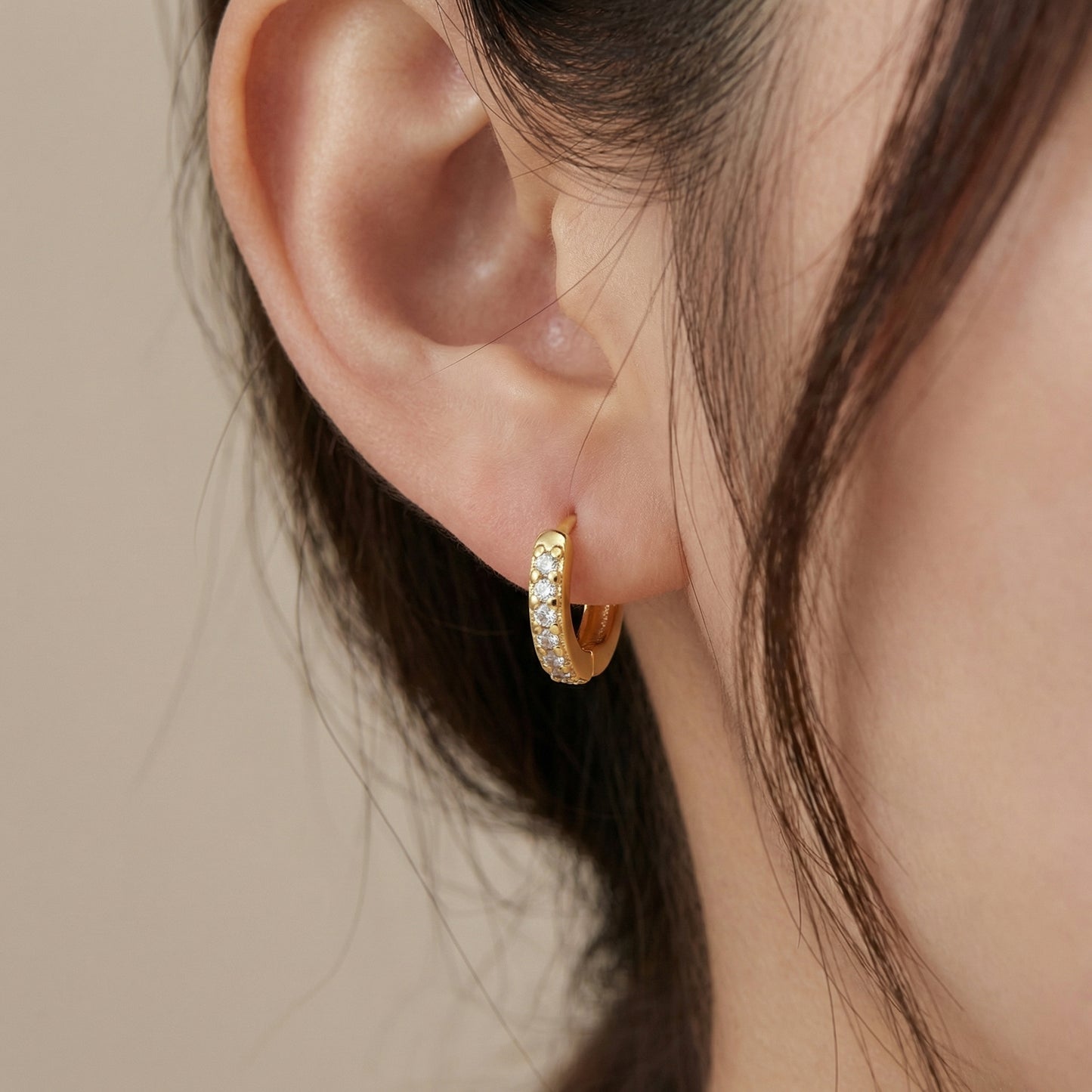 Gold Hoop Earrings