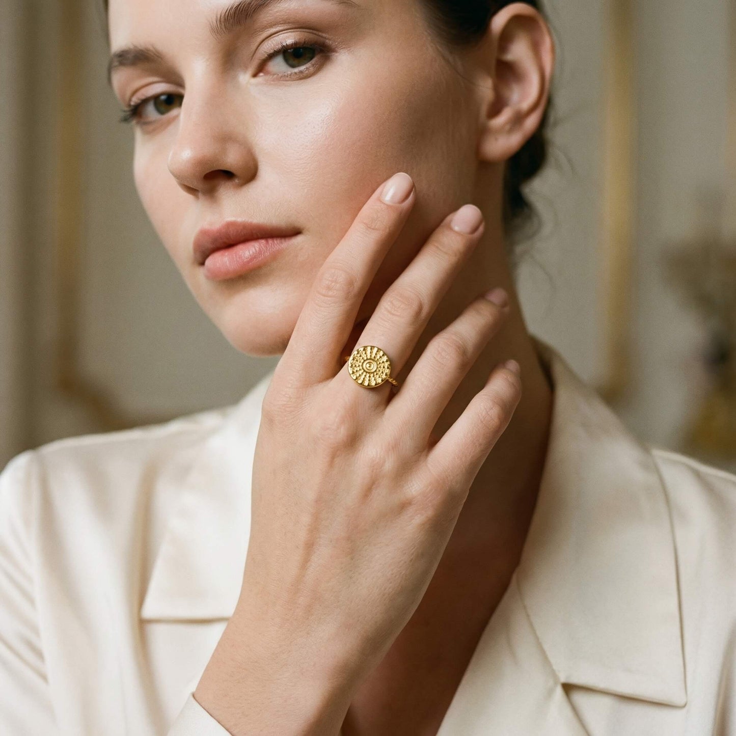 Golden Sun Ring