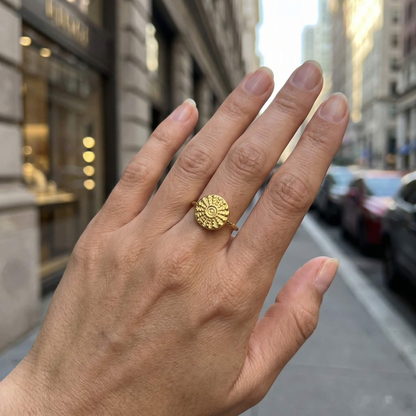 Golden Sun Ring