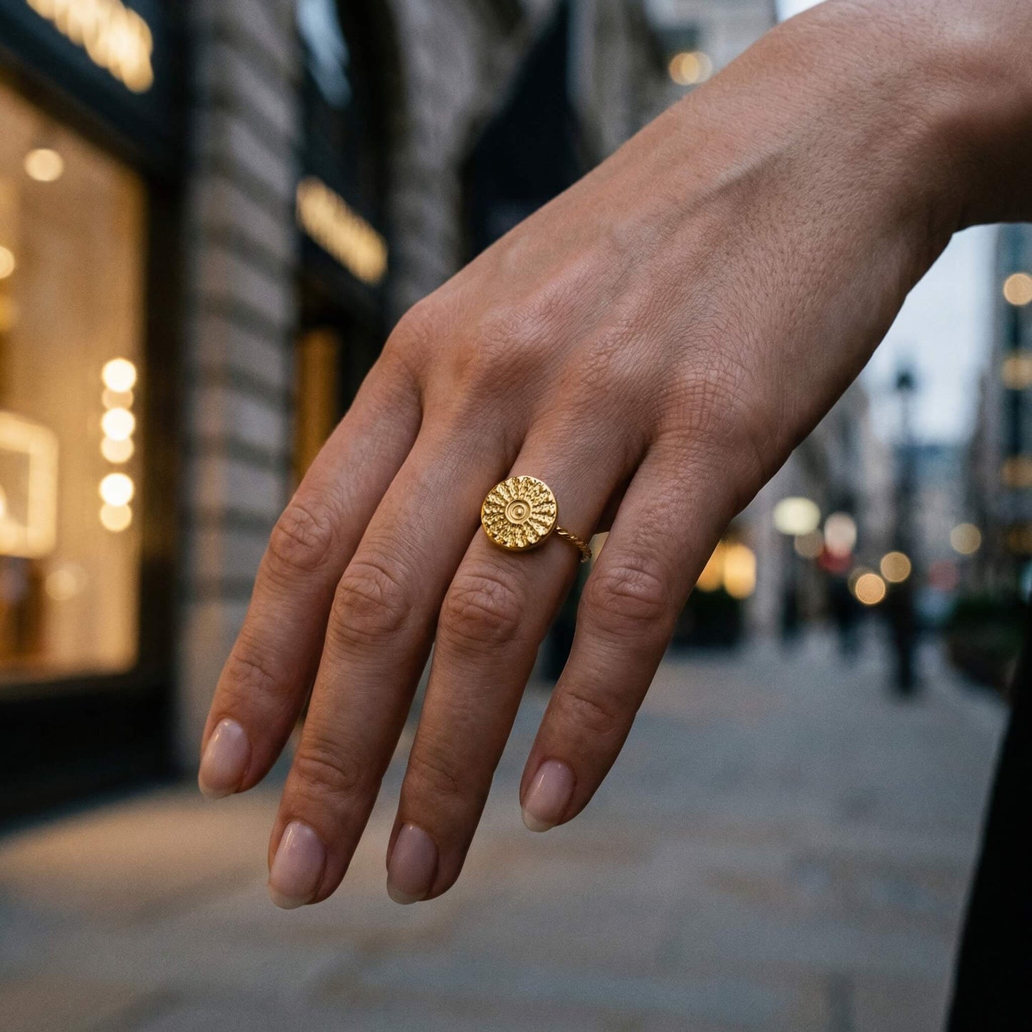 Golden Sun Ring