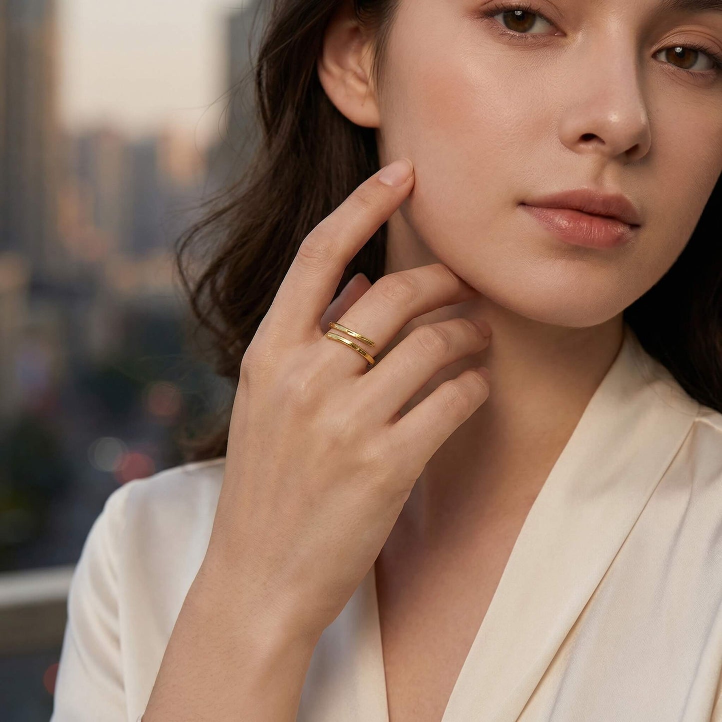 golden flow ring