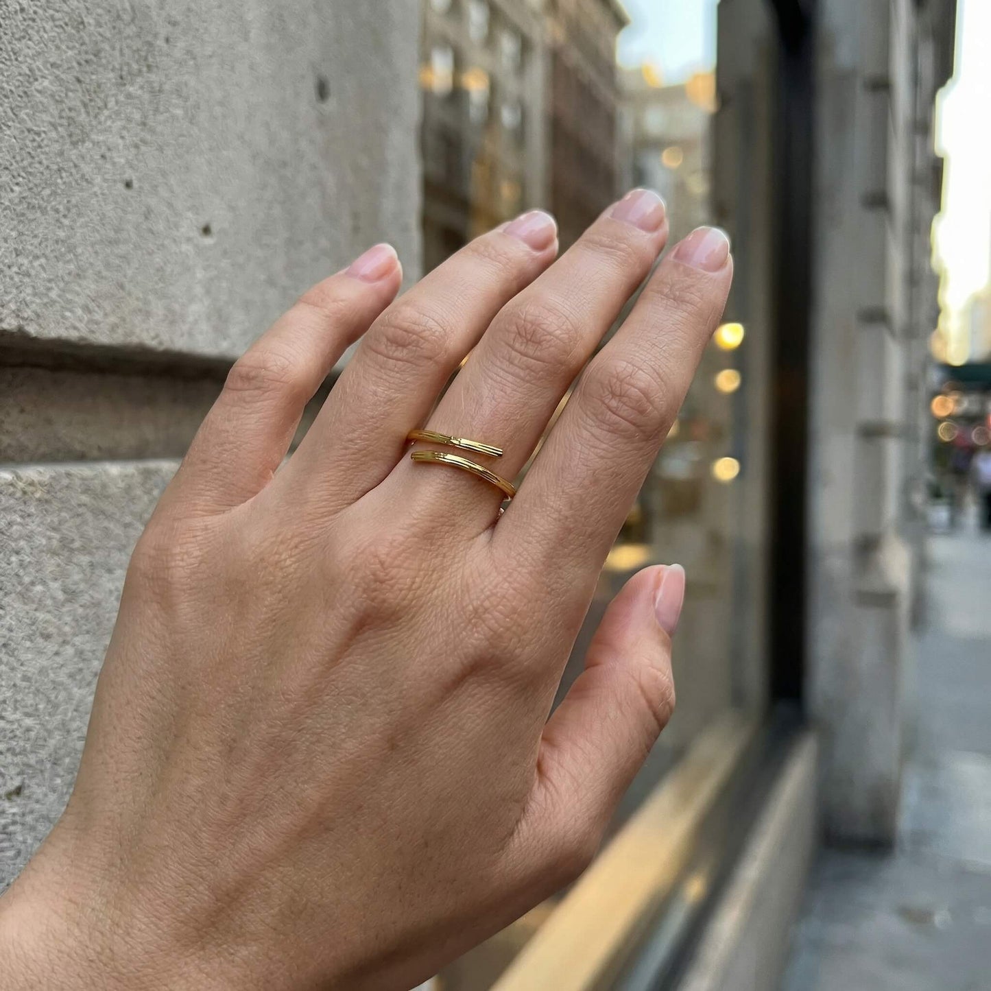 golden flow ring