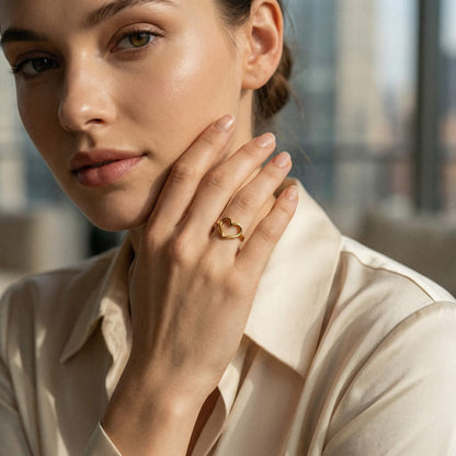 Open Heart Ring
