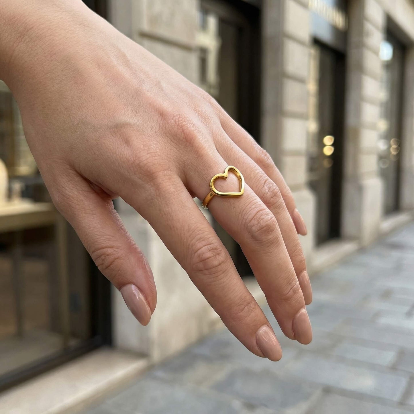 Open Heart Ring
