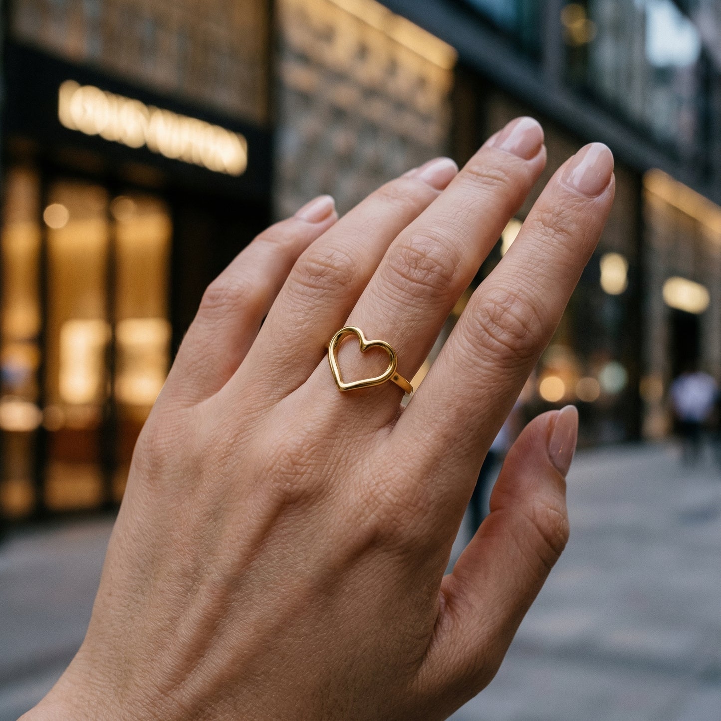 Open Heart Ring