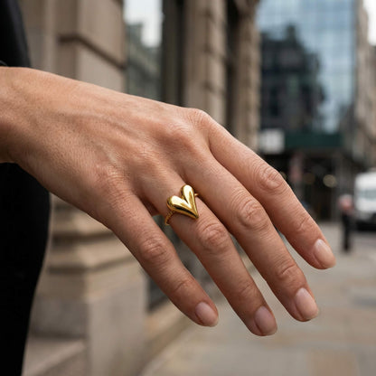 Bold Heart Ring
