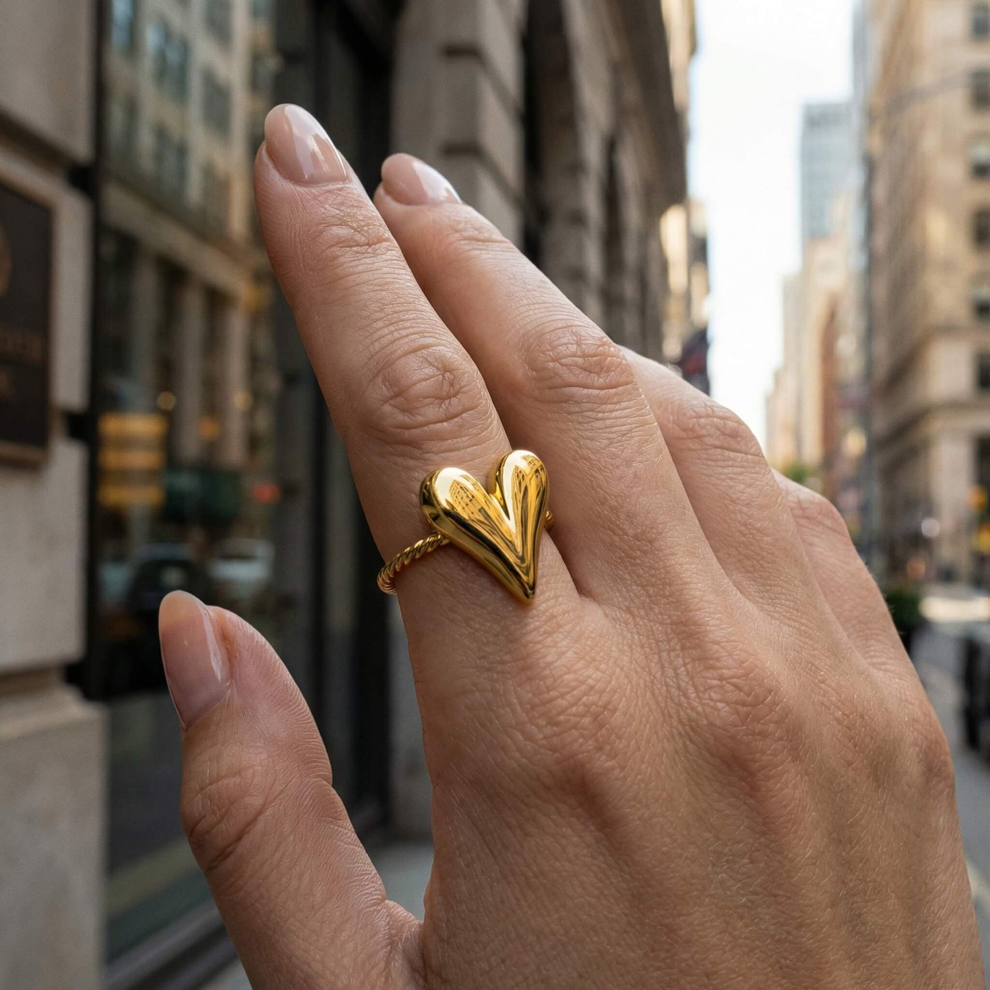 Bold Heart Ring