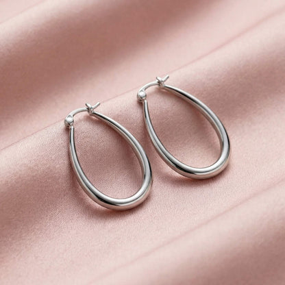 Classic Silver Earrings