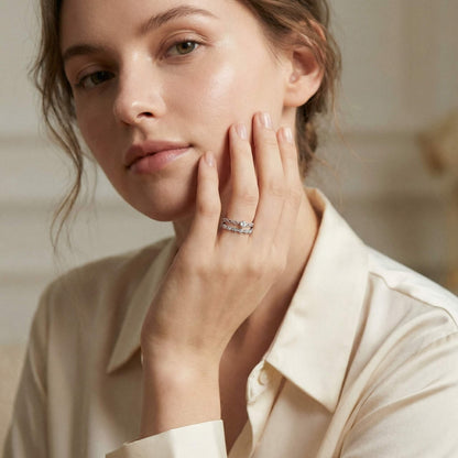 Floral Bow Ring
