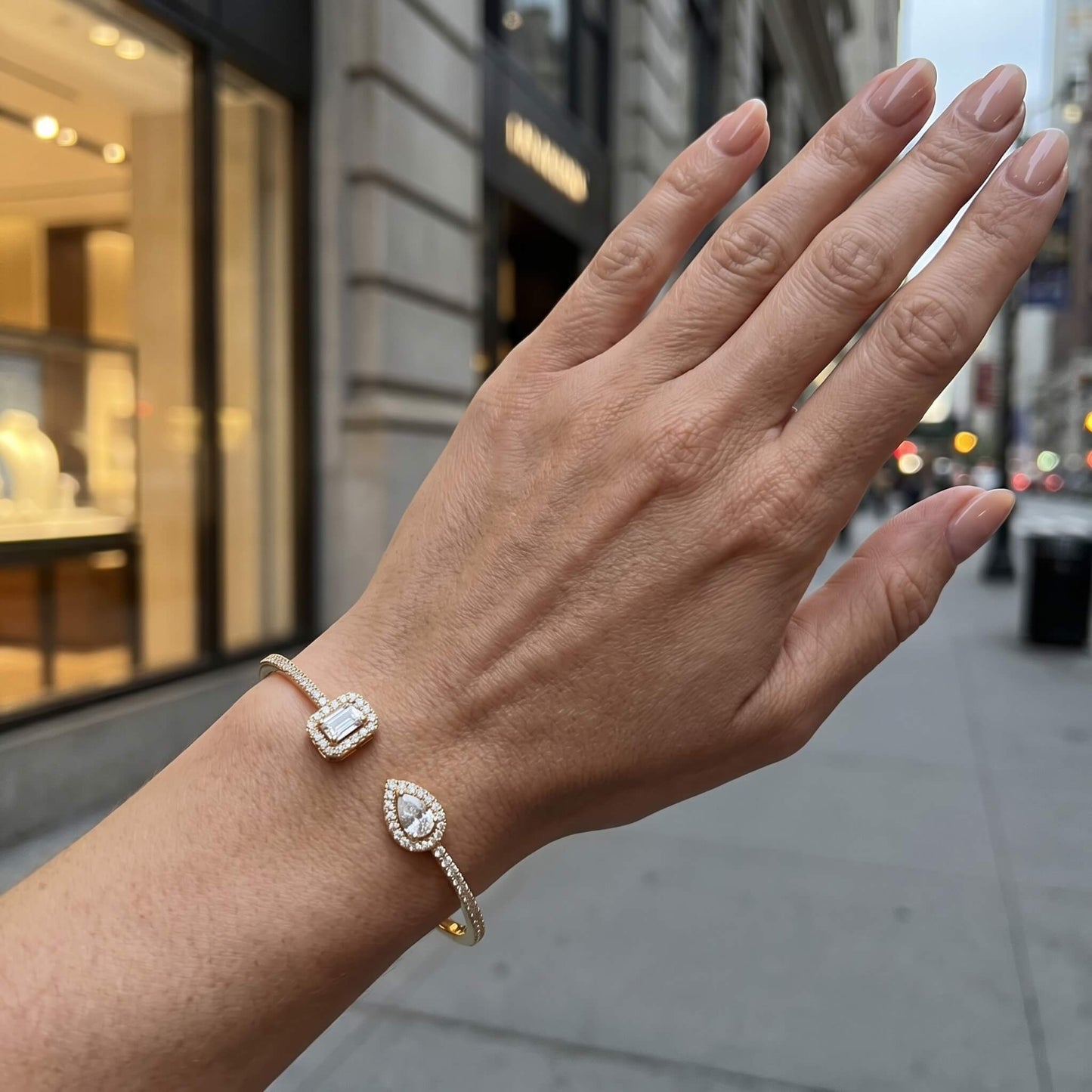 Modern Gold Bracelet