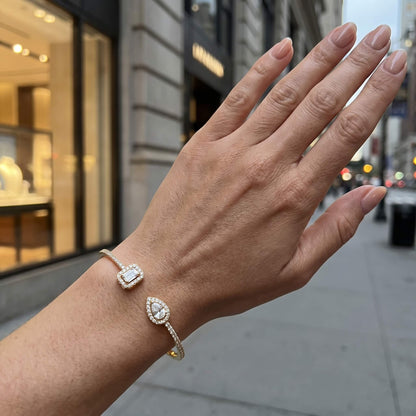 Modern Gold Bracelet