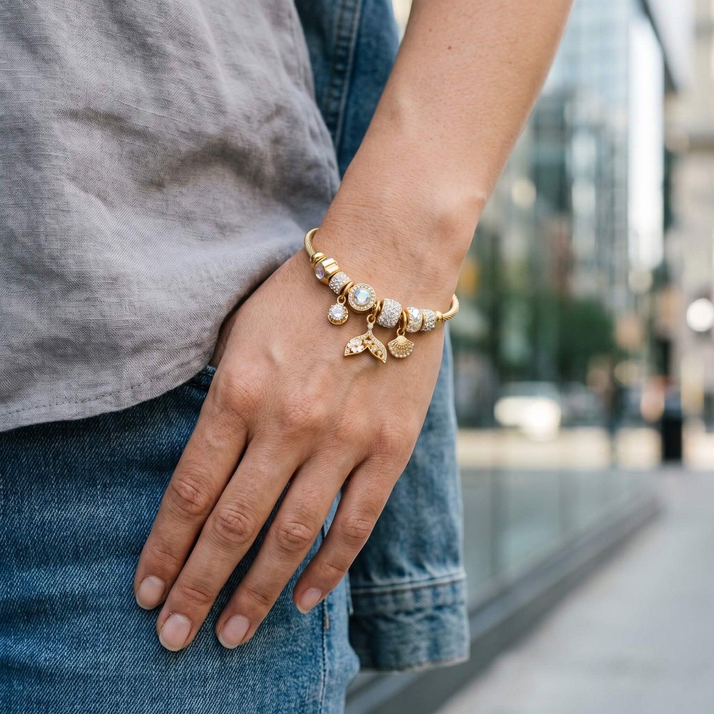 Layered Beaded Bracelet