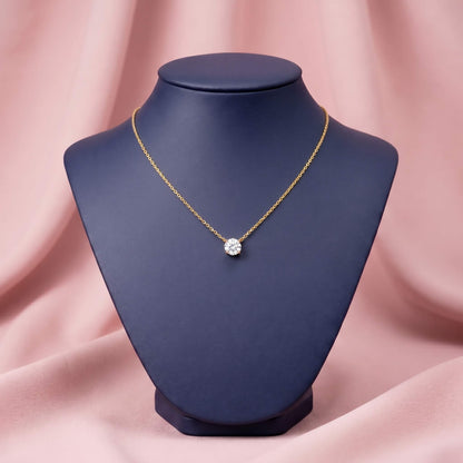Zircon Pendant Necklace