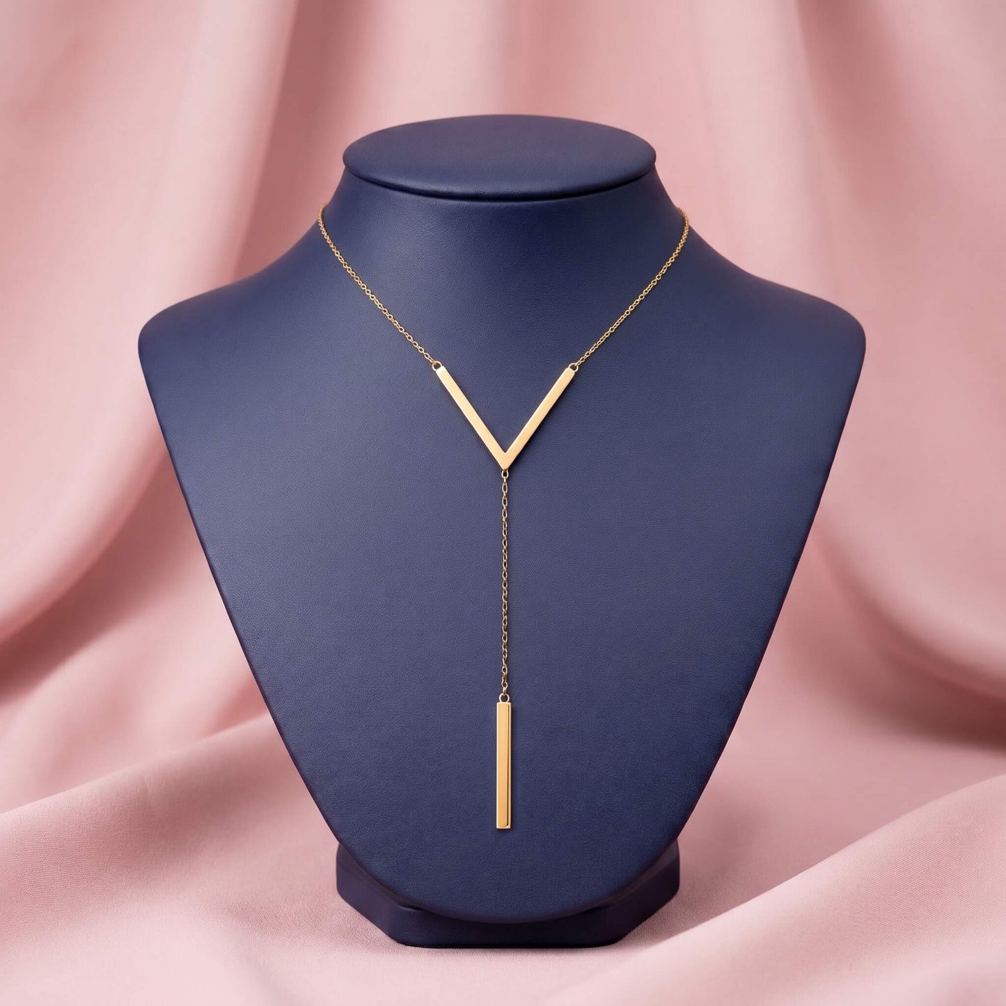 Golden V Necklace