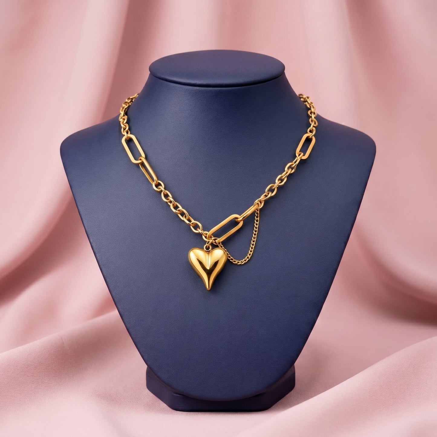 Heart Lock Necklace