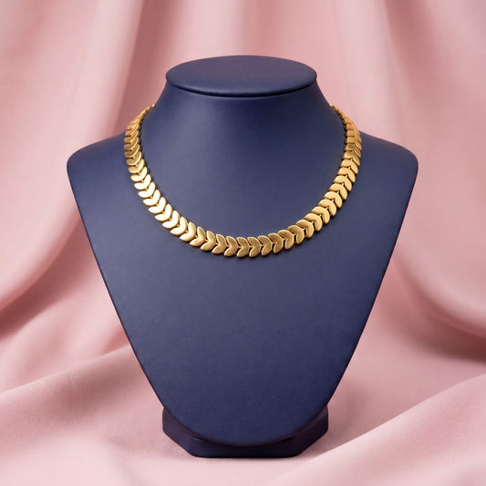 Golden Petals Necklace