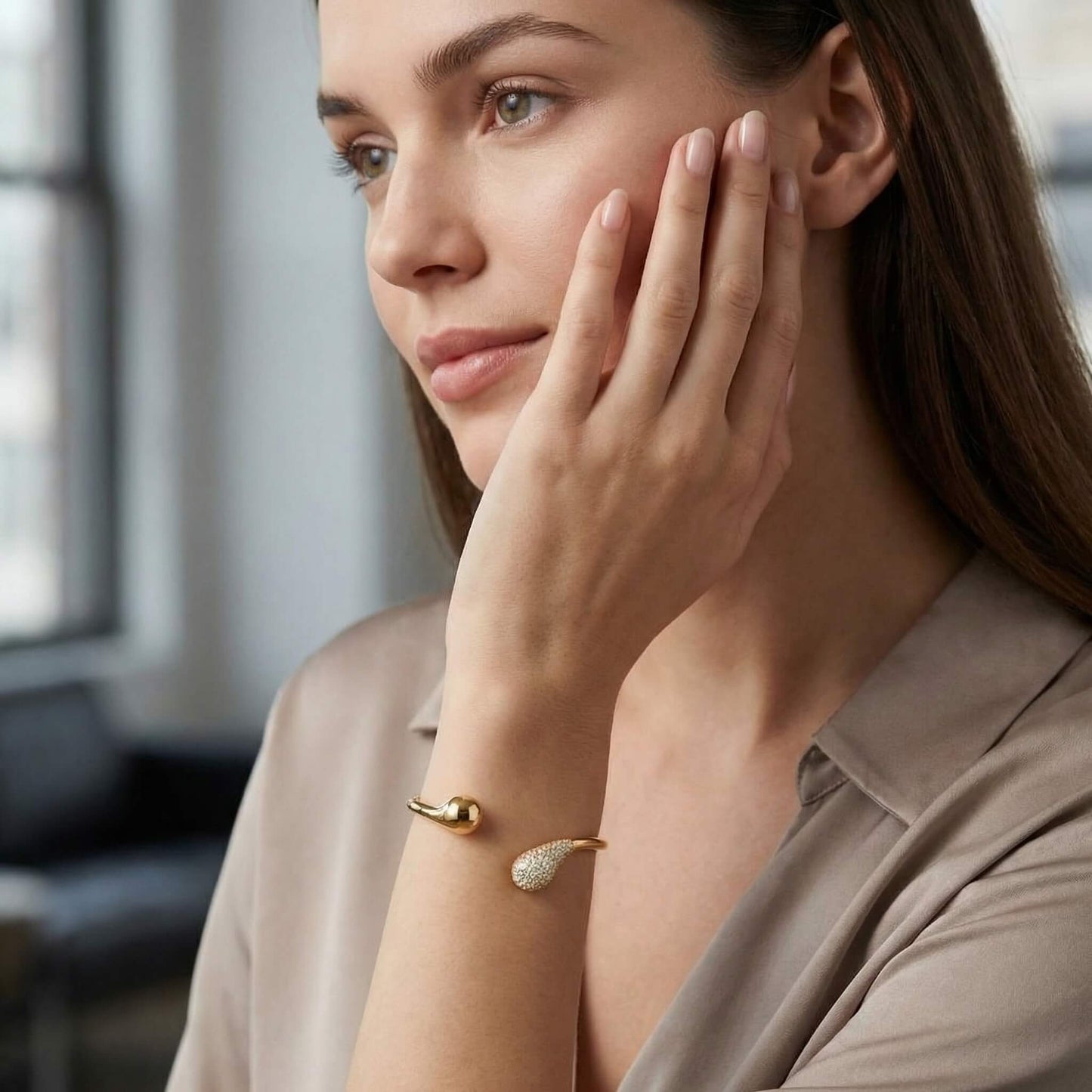 Golden Drop Bracelet